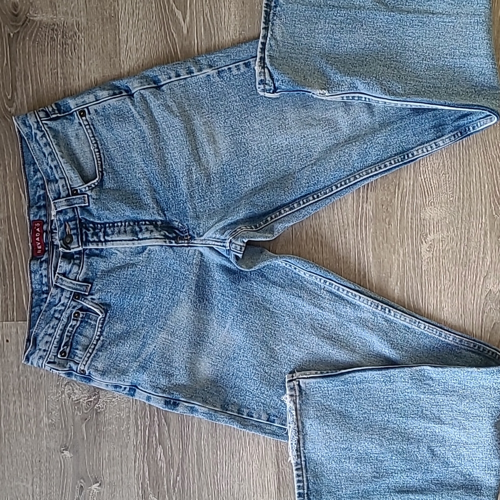 Nevada Perfect Vintage Wash Jeans 33x32 100% Cotton Made In Canada